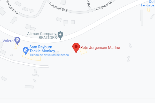 Lake Sam Rayburn Location